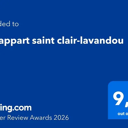 Appartement Bel Saint Clair-lavandou Le Lavandou